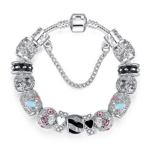 Pulseira com Berloque Crystal